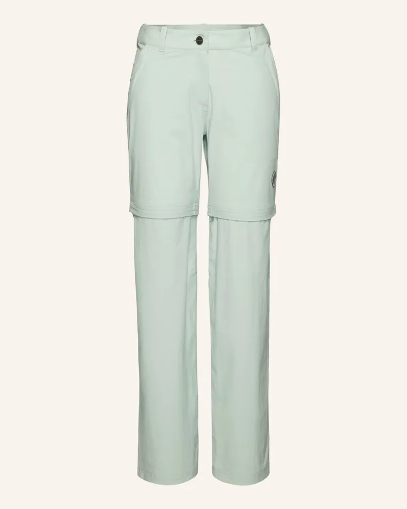 Mammut Wanderhose Hiking Zip Off V gruen Grün