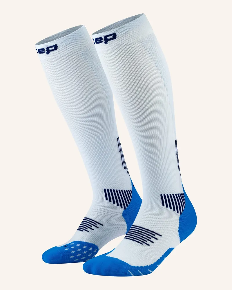 CEP Laufsocken Core Run Tall blau Hellblau