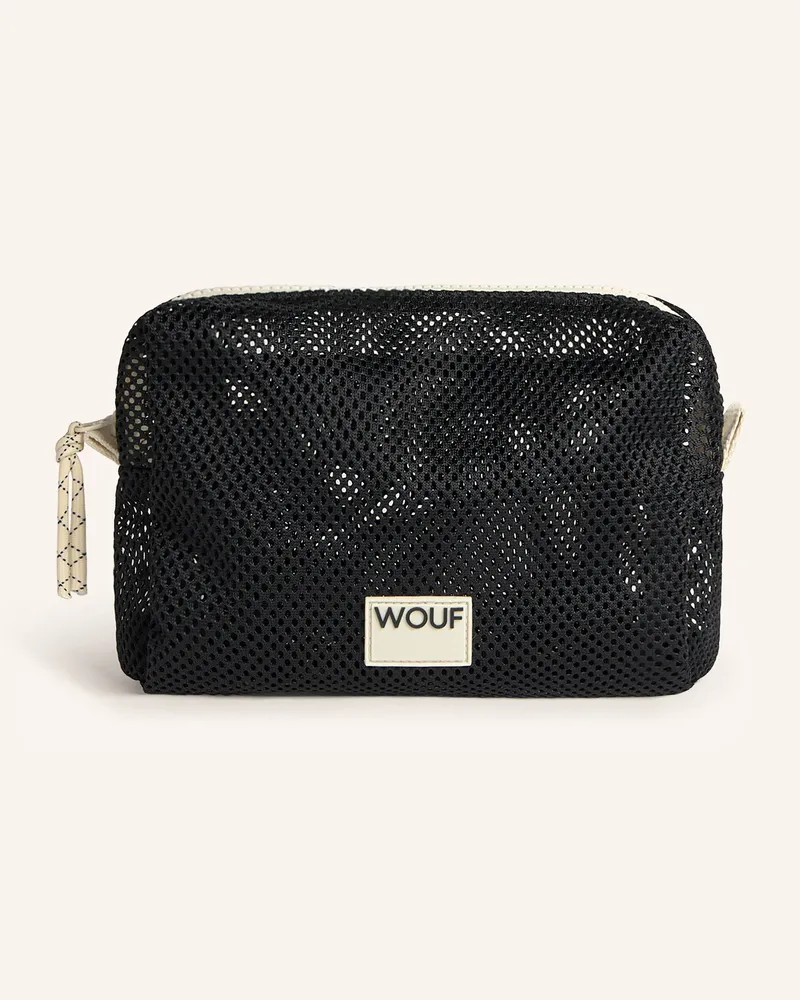 WOUF Kosmetiktasche Onyx braun Schwarz