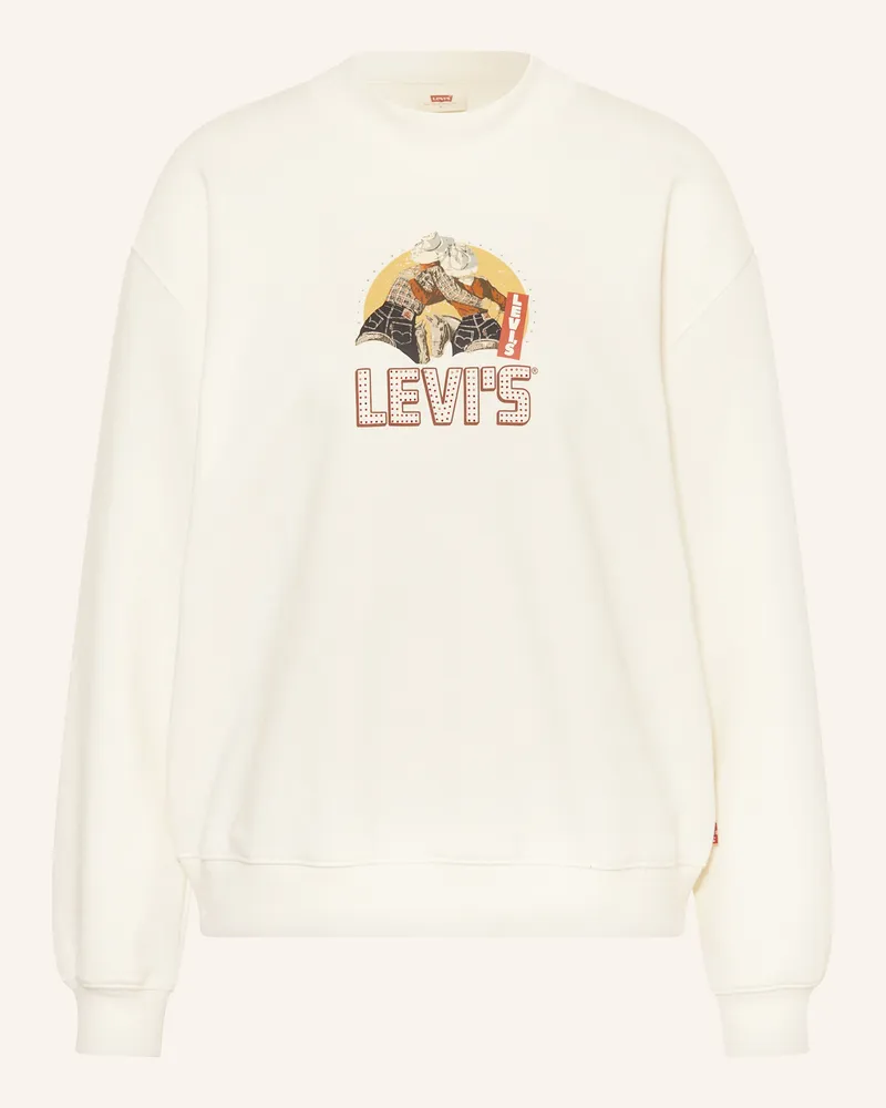 Levi's Sweatshirt Weiss