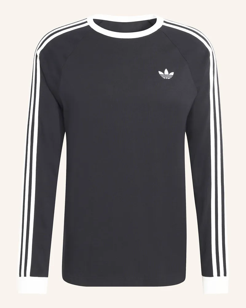 adidas Longsleeve 3streifen schwarz Schwarz