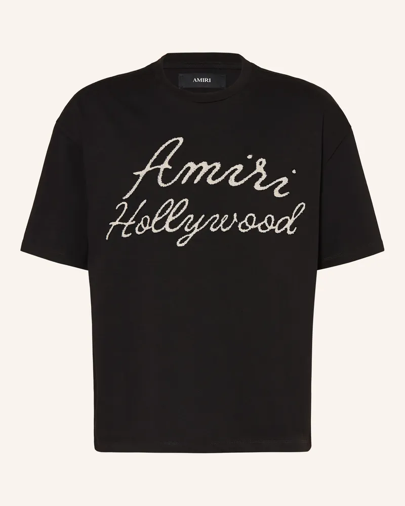 Amiri T-Shirt Hollywood schwarz Schwarz