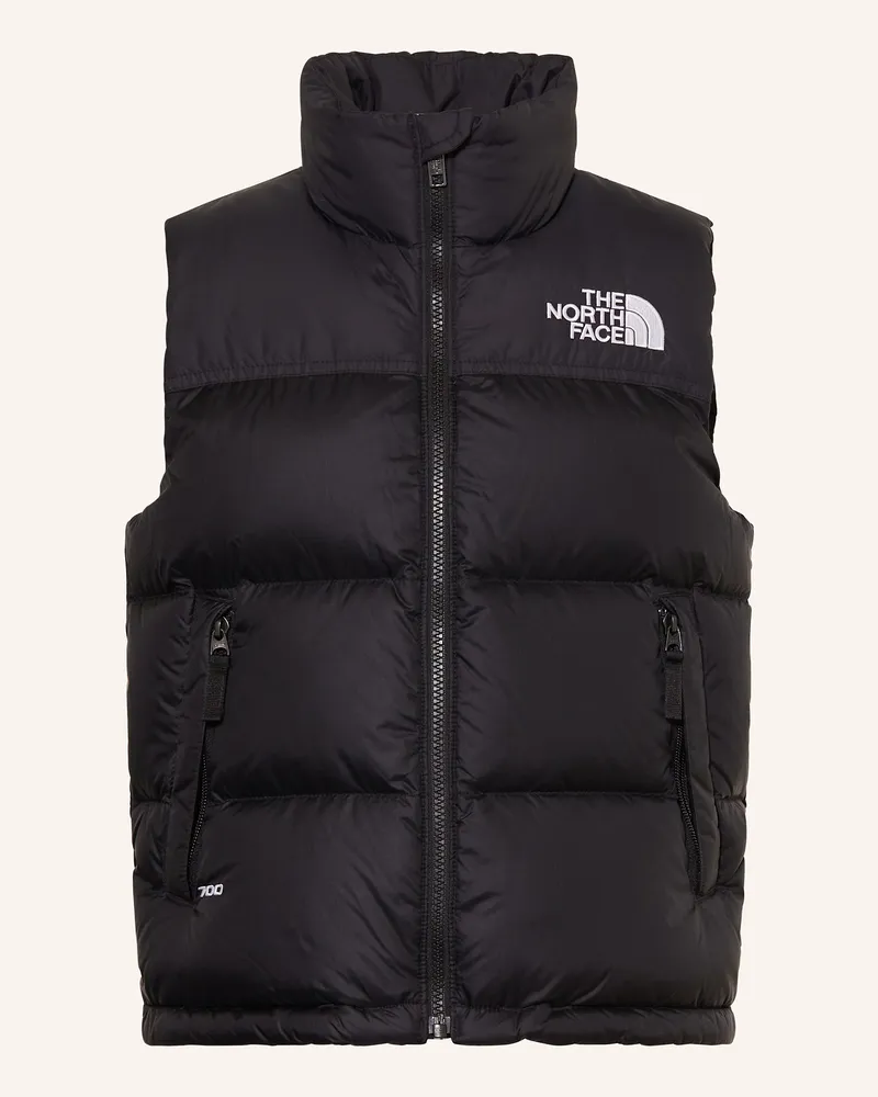 The North Face Daunenweste 1996 RETRO NUPTSE Schwarz