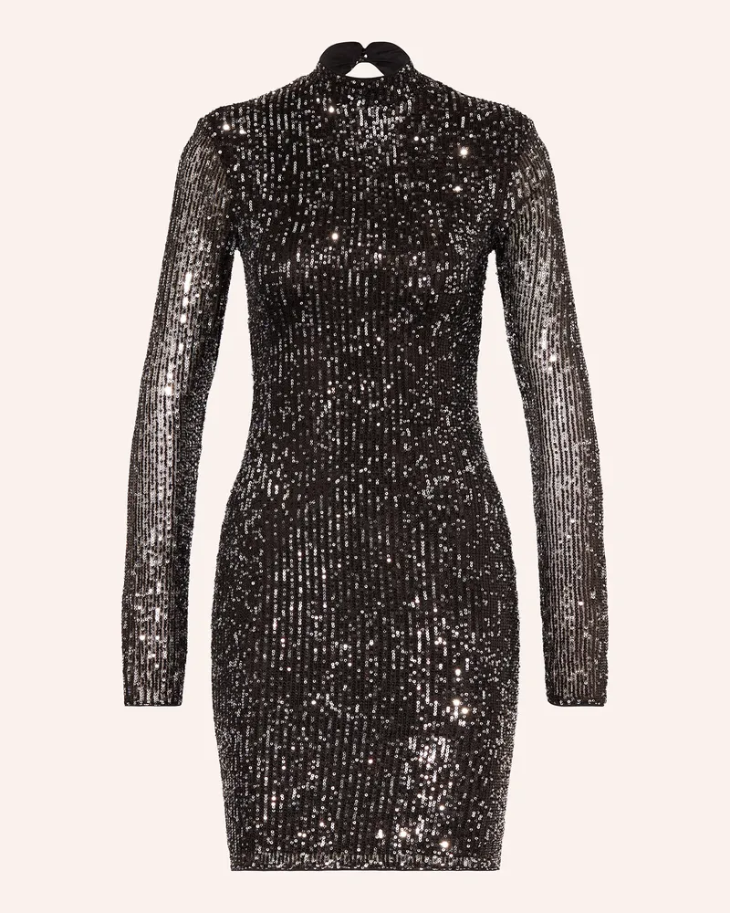 Lipsy  Cocktailkleid mit Pailletten und Cut-out Schwarz