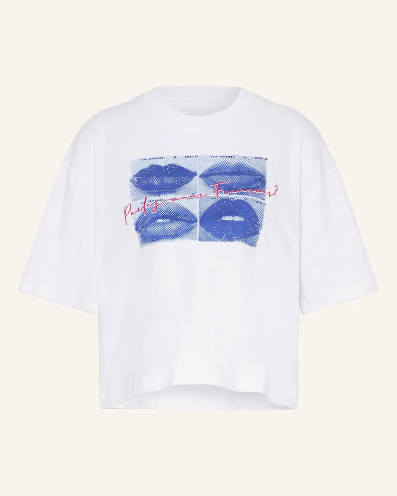 Guess T-Shirt weiss Weiss