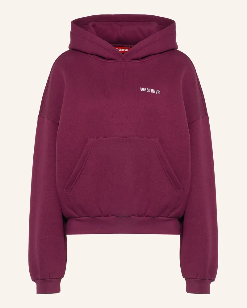 WRSTBHVR Hoodie Dara v3 rot Dunkelrot