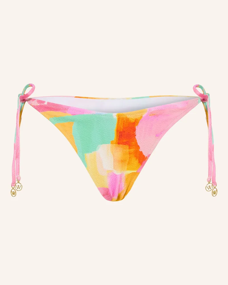 watercult Triangel-Bikini-Hose Empowered Play rosa Rosa