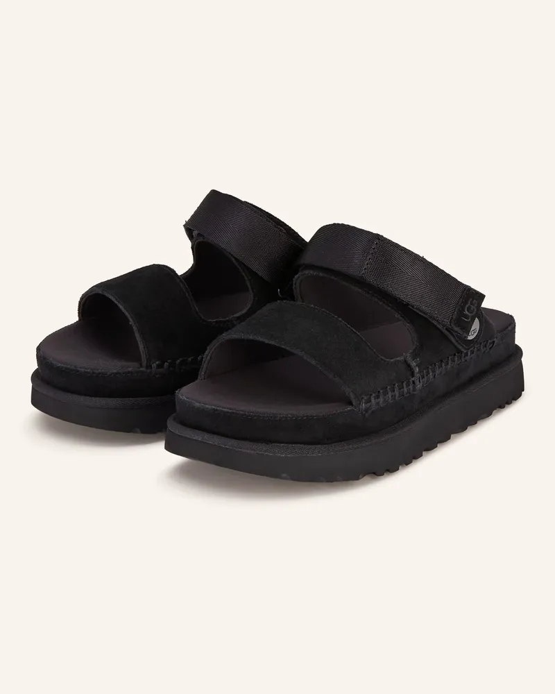 UGG Pantoletten GOLDENSTAR GLIDE Schwarz