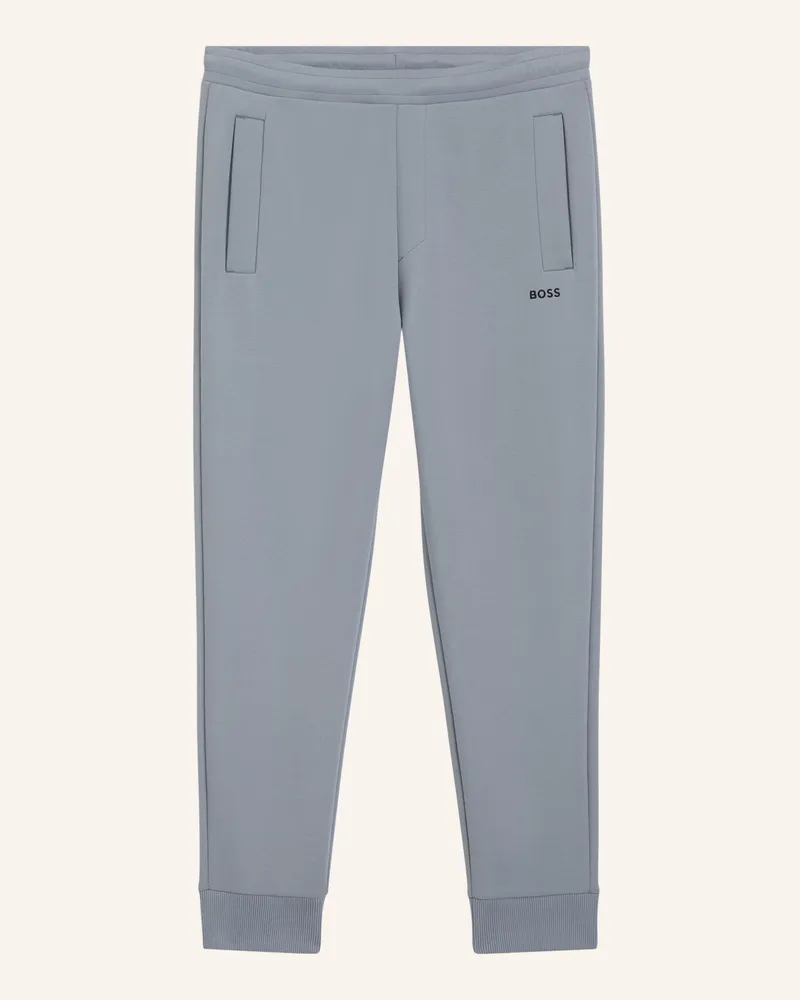 HUGO BOSS Jogginghose Jt_Union Hadiko Regular Fit grau Dunkelgrau