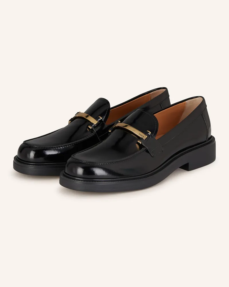 TOD'S Loafer schwarz Schwarz