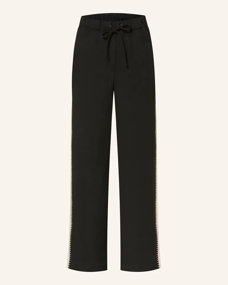 Reiss Hose im Jogging-Stil Schwarz