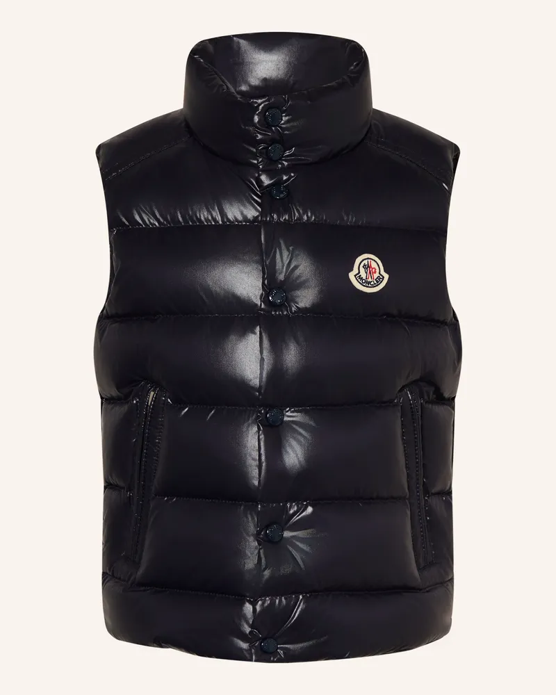 Moncler Daunenweste blau Dunkelblau