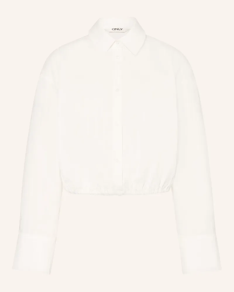 only Hemdbluse weiss Weiss