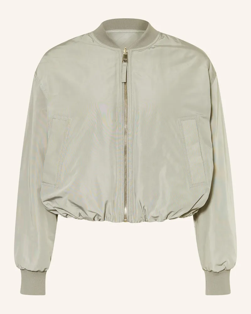 HUGO BOSS Blouson PADDANA zum Wenden Grau
