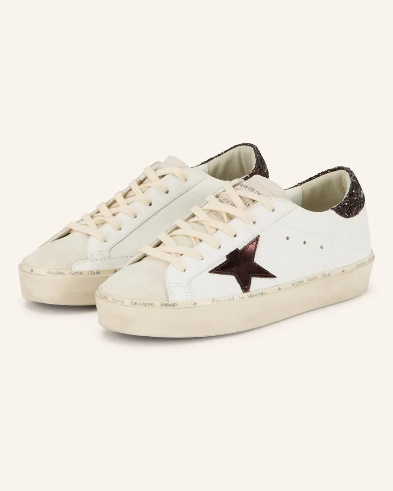 Golden Goose Sneaker HI STAR Weiss