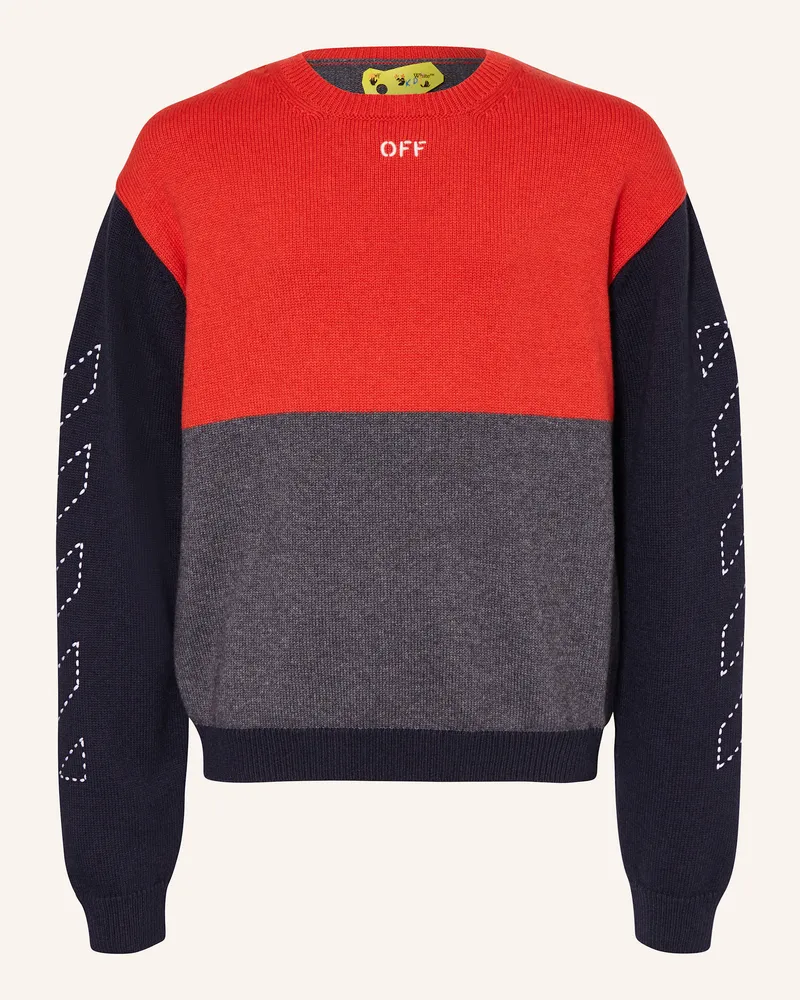 OFF-WHITE Pullover Rot