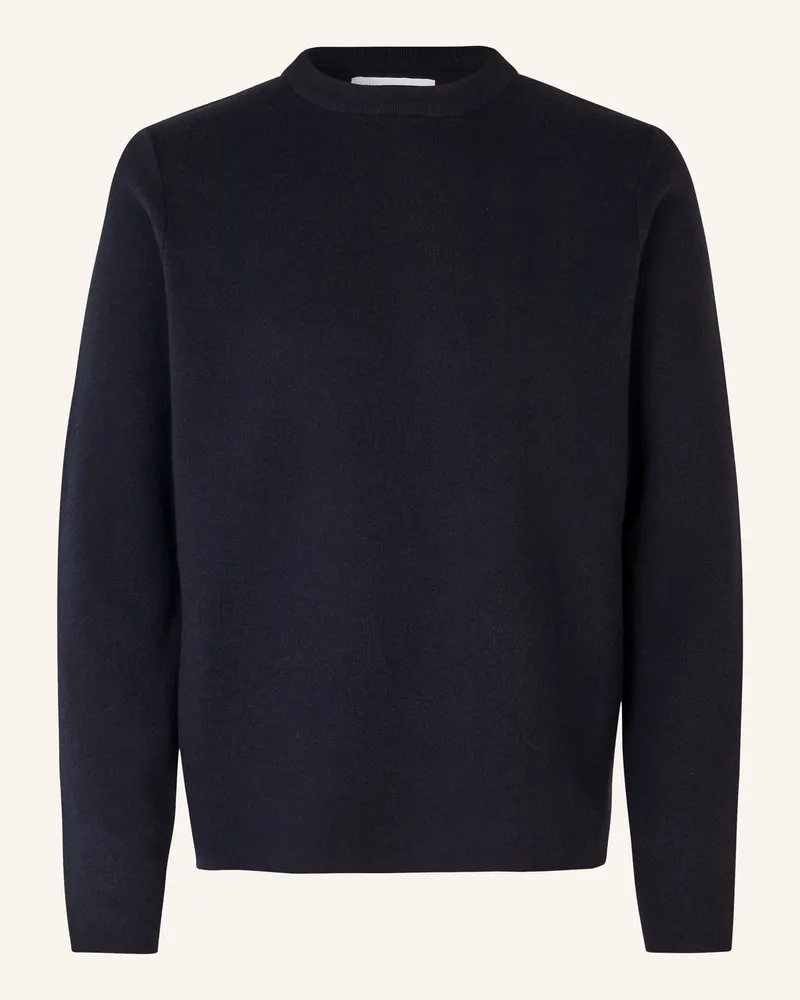 Samsøe & Samsøe Pullover Gunan blau Dunkelblau