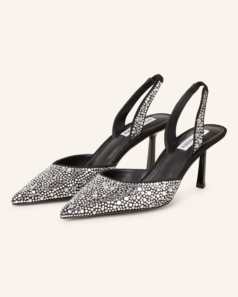 Steve Madden Slingpumps VERGED mit Schmucksteinen Schwarz