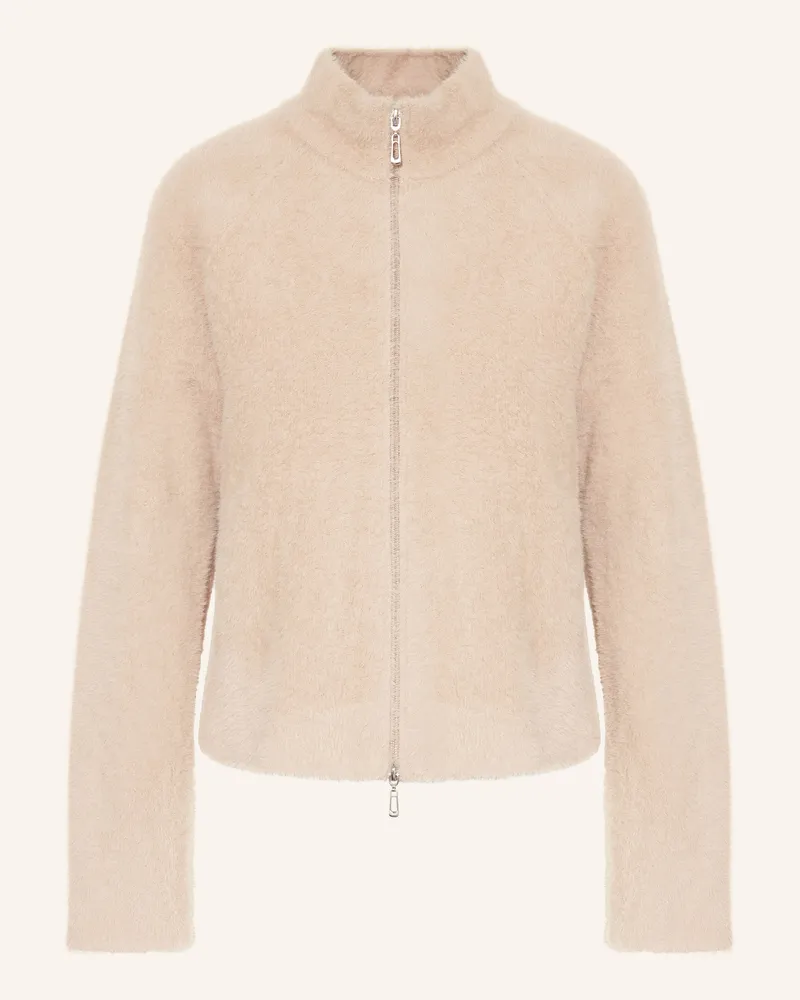 Betty Barclay Kunstfell-Overjacket Taupe