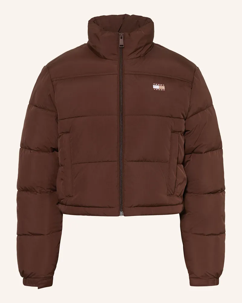 Tommy Hilfiger Steppjacke Dunkelbraun