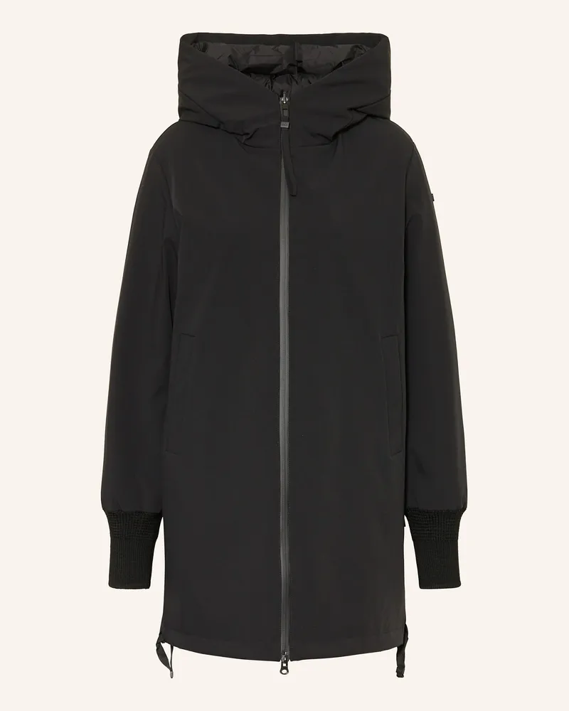DUNO Daunenjacke RALIA zum Wenden Schwarz