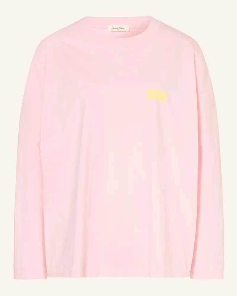 American Vintage Longsleeve GIXY Rosa