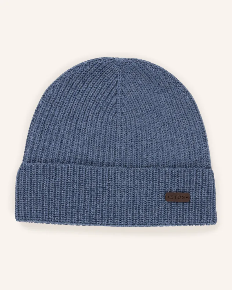 Eton Mütze blau Blau