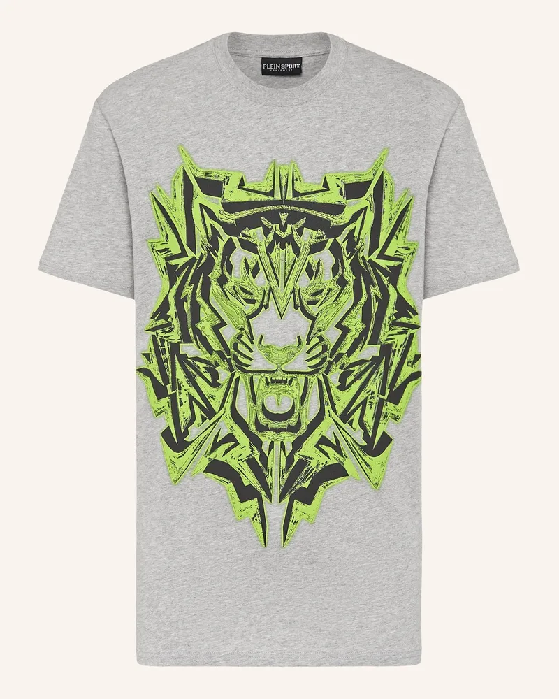 Philipp Plein T-Shirt THUNDER TIGER Grau