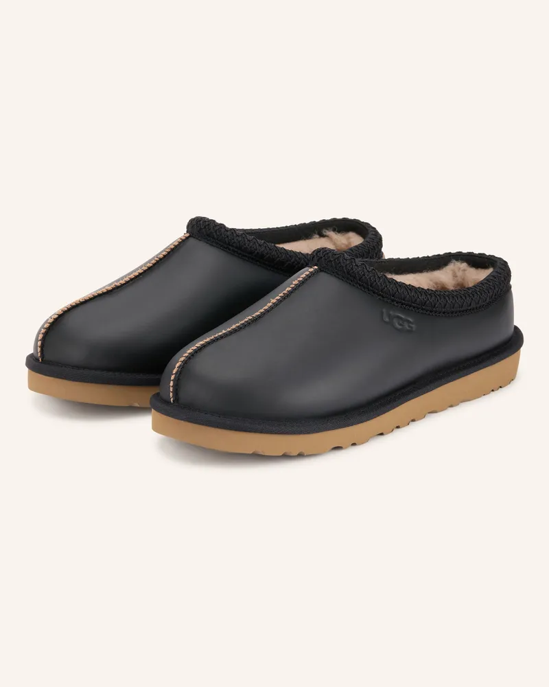 UGG Pantoletten Tasman Contrast schwarz Schwarz