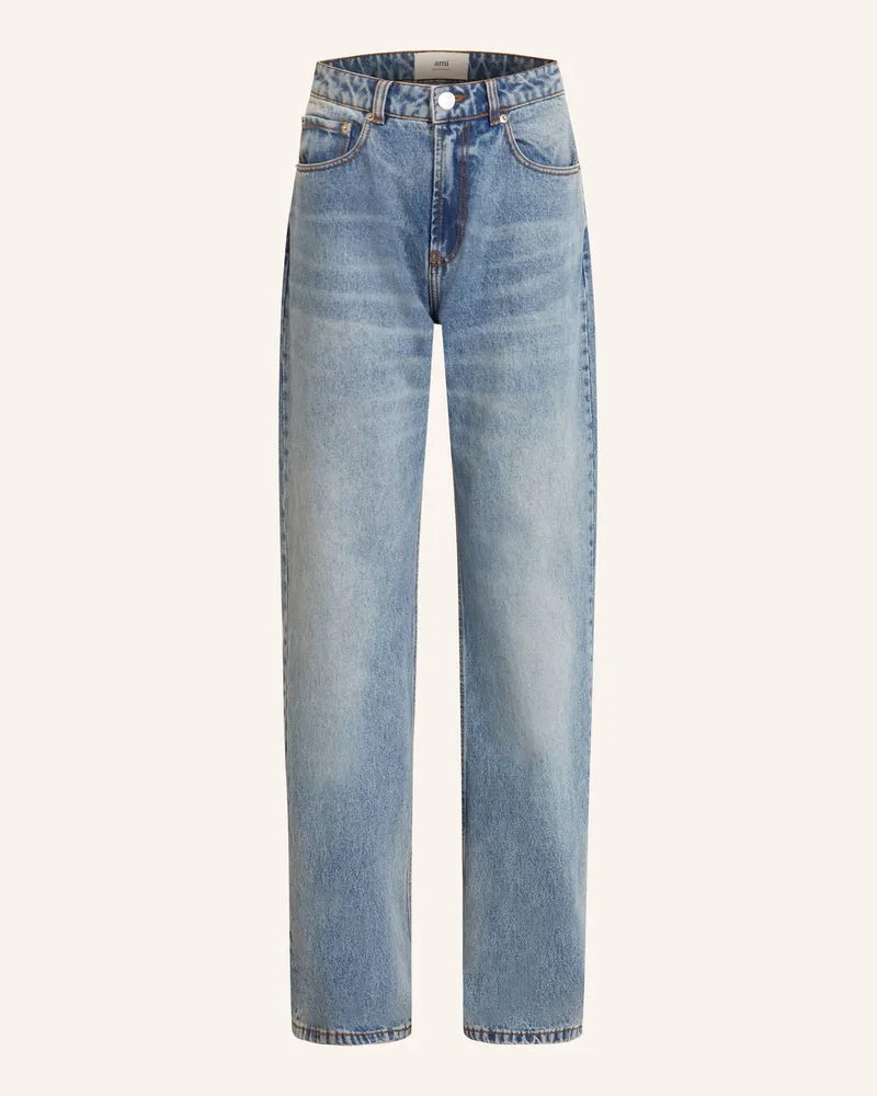 AMI Paris Straight Jeans blau 480
