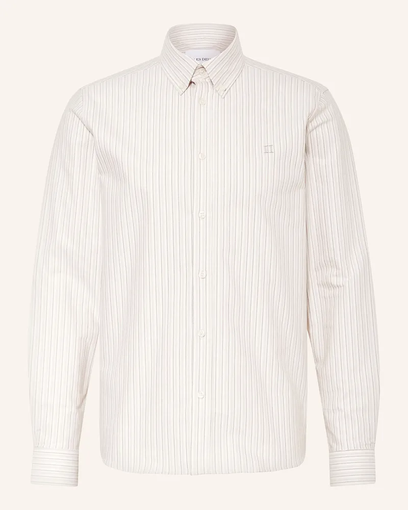 LES DEUX Hemd KONRAD Slim Fit Beige