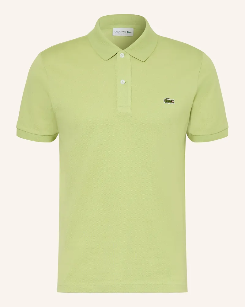 Lacoste Piqué-Poloshirt Slim Fit Hellgrün
