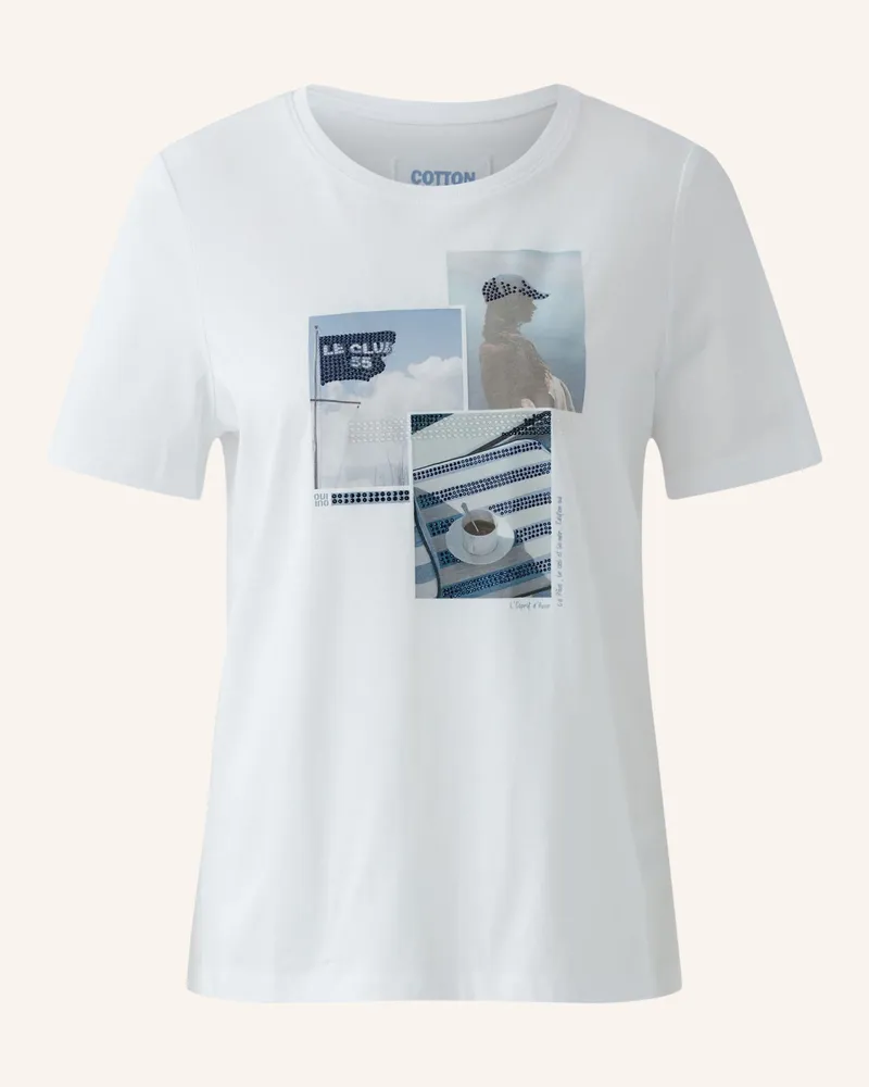 Oui  T-Shirt Weiss