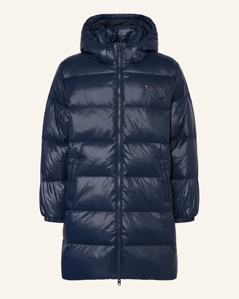 Tommy Hilfiger Daunenmantel blau Dunkelblau