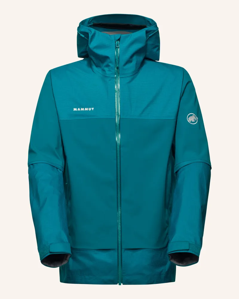 Mammut Hardshell-Jacke Ducan Guide Hs Hooded gruen Grün