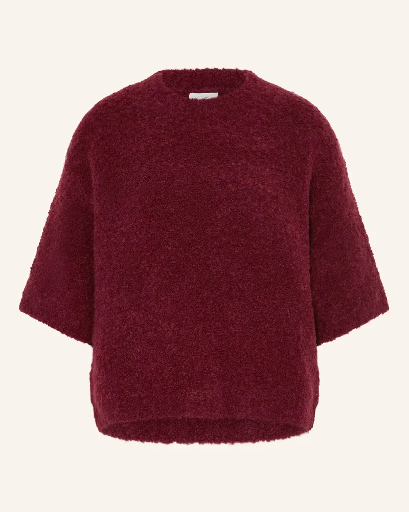 American Vintage Pullover Zolly Mit 3/4-Arm rot Dunkelrot