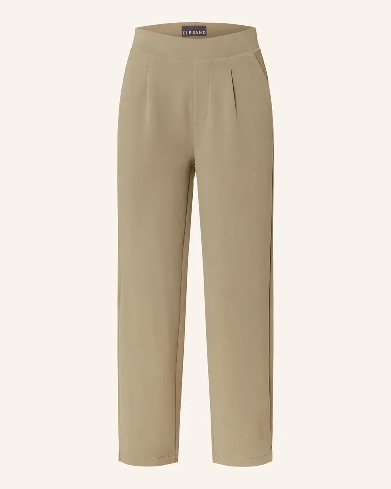 ELBSAND 7/8-Sweatpants PIKU Oliv