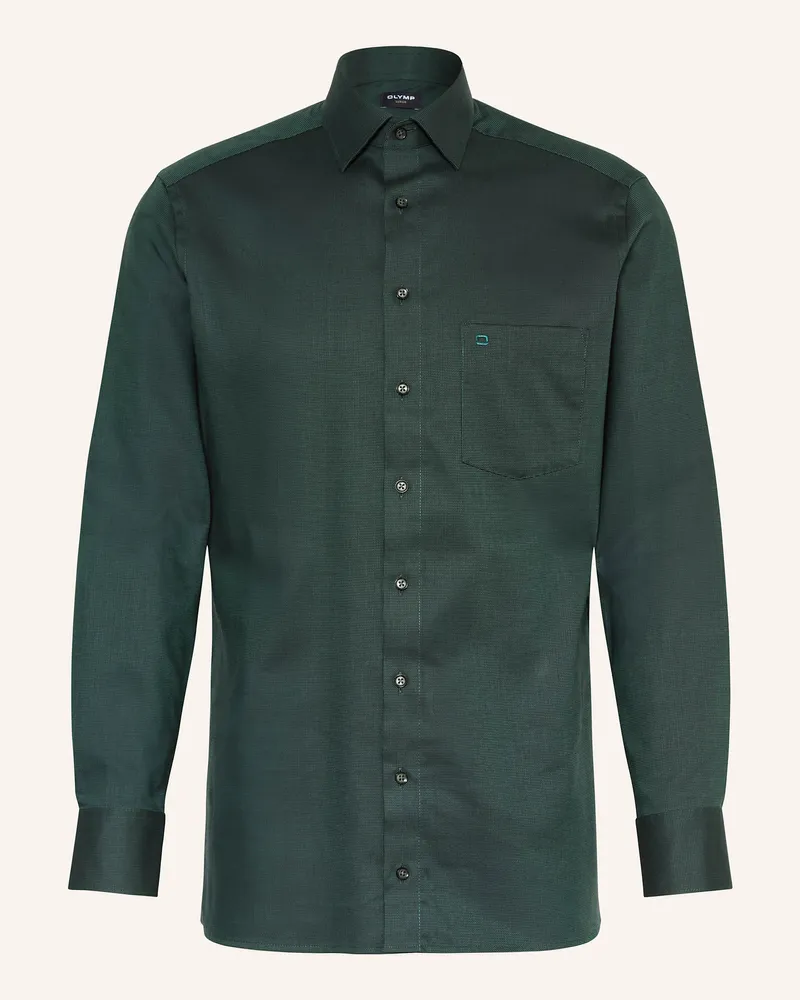 Olymp Hemd Luxor modern fit Dunkelgrün