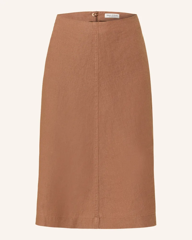 Marc O'Polo Leinenrock Braun