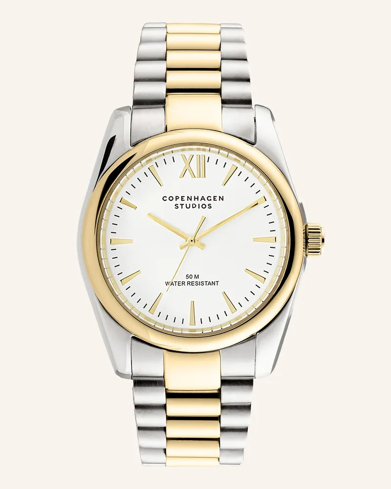 Copenhagen Armbanduhr  Aus  Edelstahl silber Silber