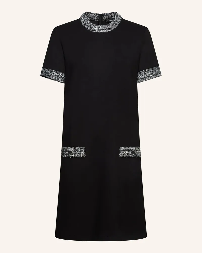 Karl Lagerfeld Kleid schwarz Schwarz
