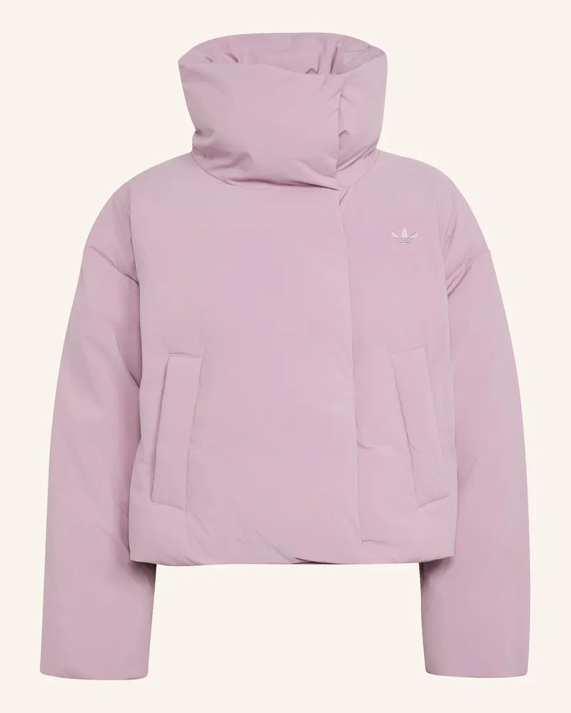 adidas Puffer Jacke, Oversize-Passform lila Lila