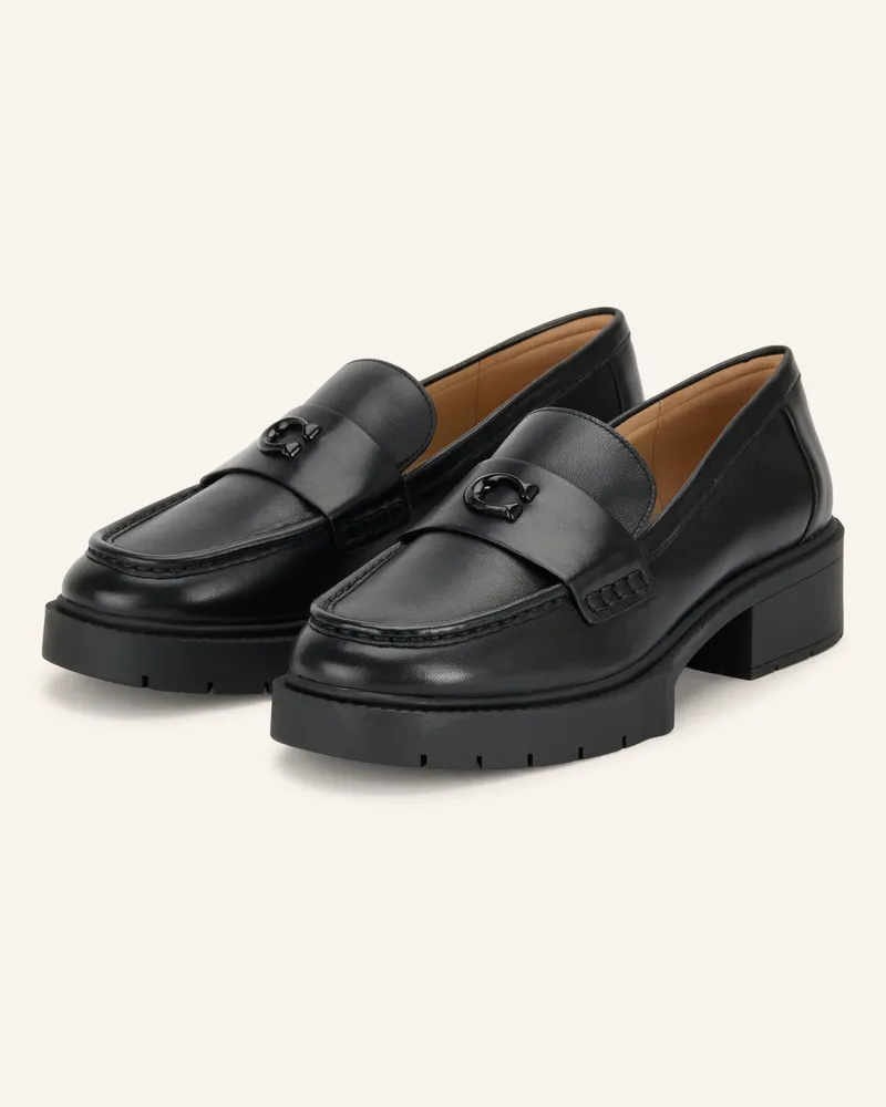 Coach Loafer Leah schwarz Schwarz