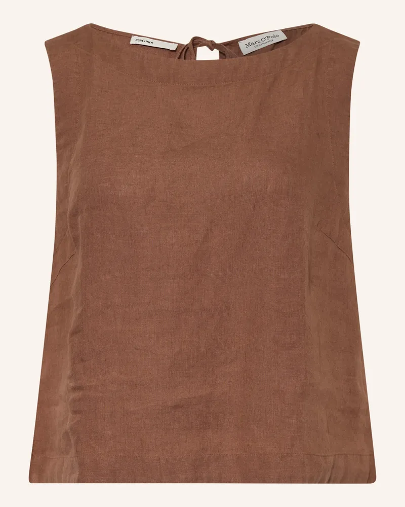 Marc O'Polo Leinentop braun Braun
