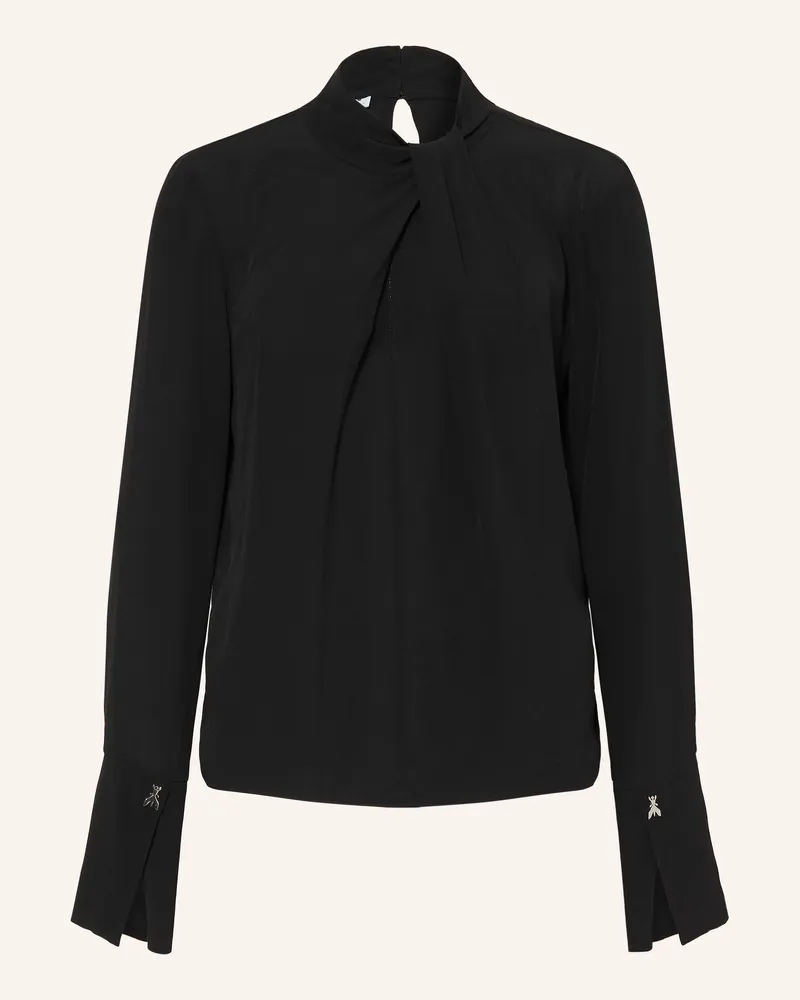 Patrizia Pepe Blusenshirt schwarz Schwarz