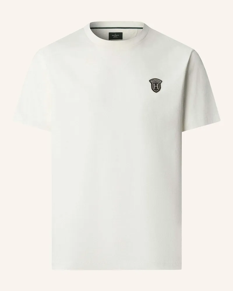 Hackett T-Shirt Heritage Badge Tee weiss Creme