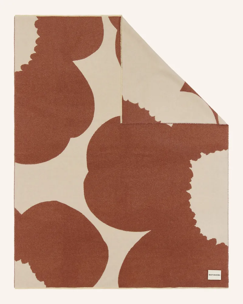 Marimekko Plaid Iso Unikko beige Creme