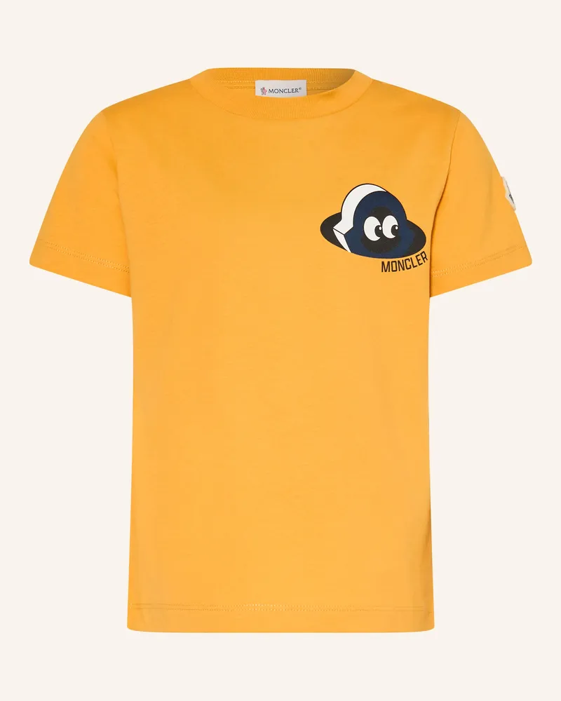 Moncler T-Shirt gelb Dunkelgelb