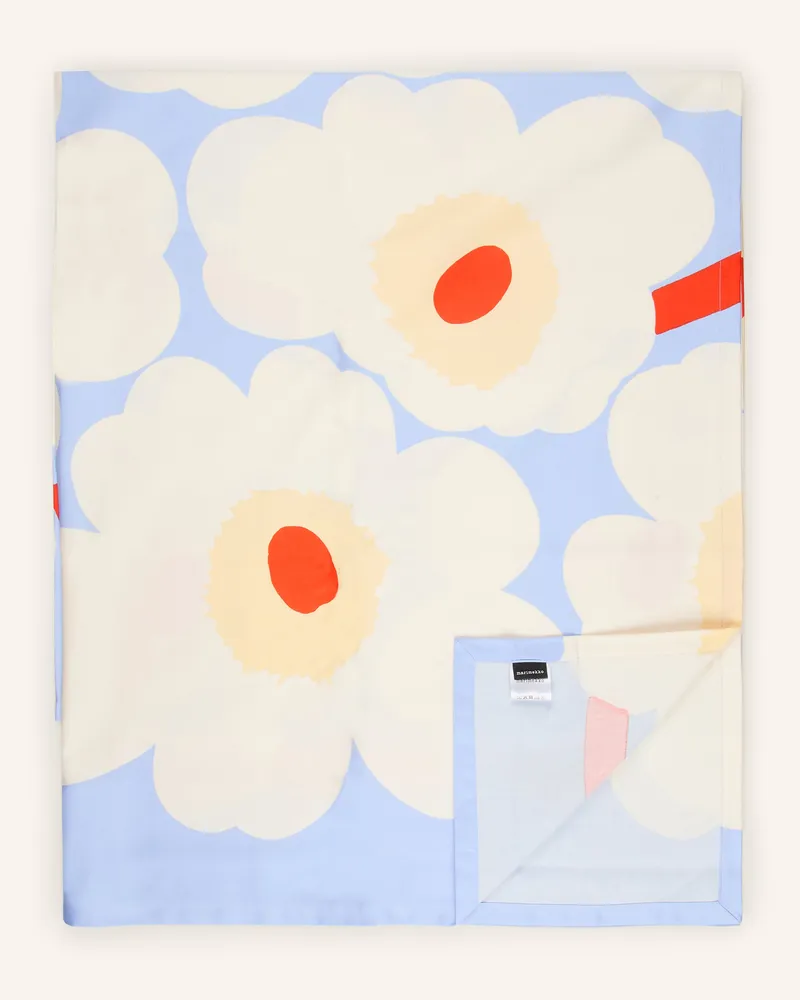 Marimekko Tischdecke UNIKKO Hellblau