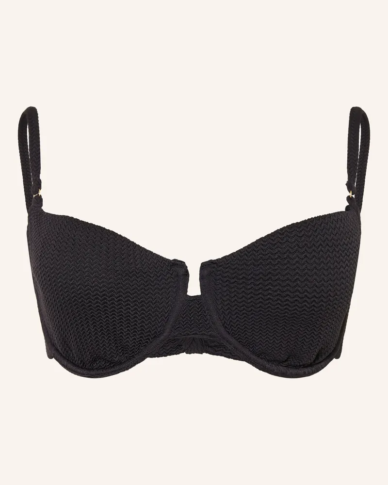 Seafolly Australia Bügel-Bikini-Top SEA DIVE Schwarz